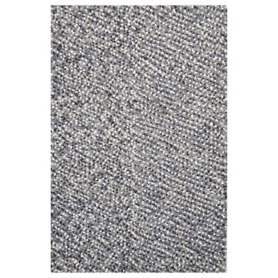 Jelly Bean Handwoven Felted Wool Rug, 190x280cm, Charcoal