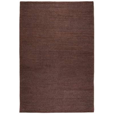 Monaco Hand Knotted Jute Rug, 365x460cm, Dark Brown