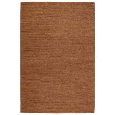 Monaco Hand Knotted Jute Rug, 244x305cm, Light Brown