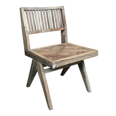 Bacchus Reclaimed Elm Timber Dining Chair