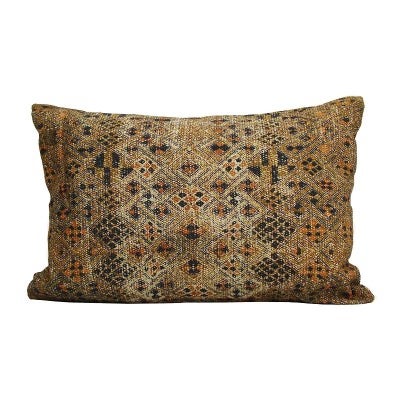Marans Wool & Jute Lumbar Cushion Cover (Insert Not Incl)