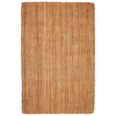 Estate Hand Braided Jute Rug, 180x120cm, Natural