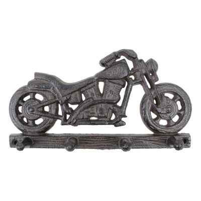 Cast Iron Motorcycle Wall Hook