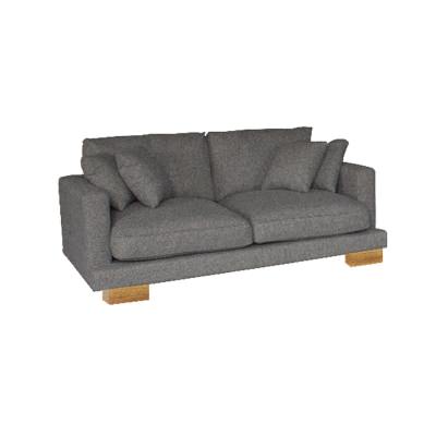 Mercer Fabreic Sofa, 2 Seater