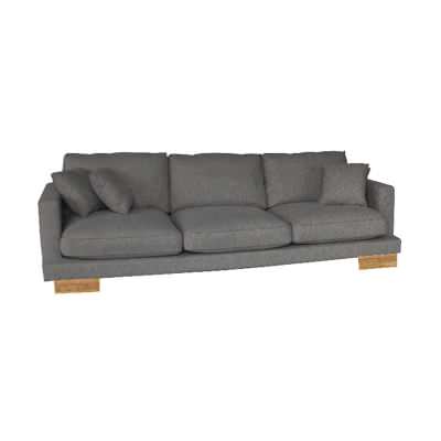 Mercer Fabreic Sofa, 3 Seater