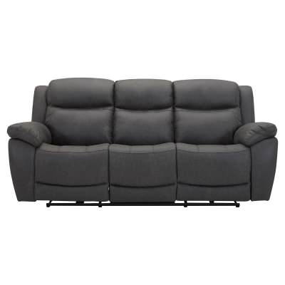 Modulon Fabric Electric Recliner Sofa, 3 Seater, Anthracite