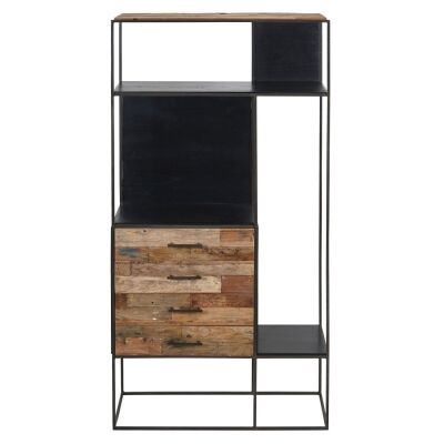 Sublime Commercial Grade Recycled Timber & Iron Storage Unit