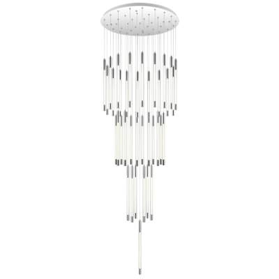 Kurtz LED Cluster Pendant Light, Chrome