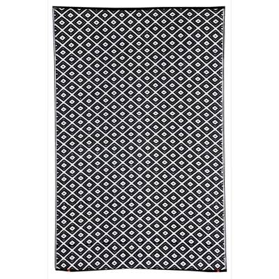 Kimberley Reversible Outdoor Rug, 270x180cm, Black