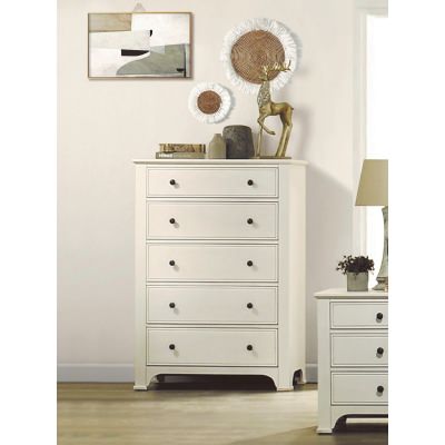 Lafite Wooden 5 Drawer Tallboy