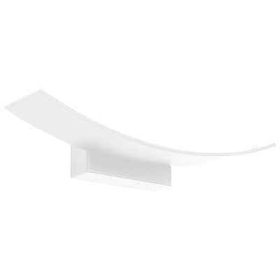 Larz LED Wall Light, 12W, White