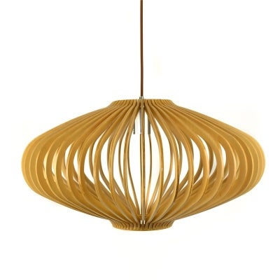 Keiko Wooden Pendant Light - Large
