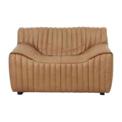 Ellsworth Vintage Leather Sofa Chair, Amber Tan