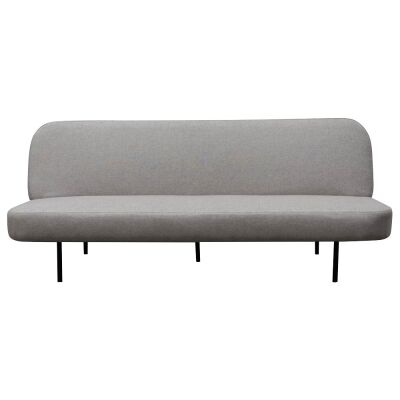 Marshall Fabric Clic Clac Sofa Bed, 3 Seater, Grey