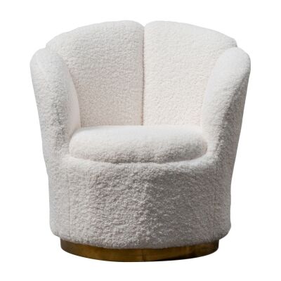 Blount Synthetic Wool Lounge Chair
