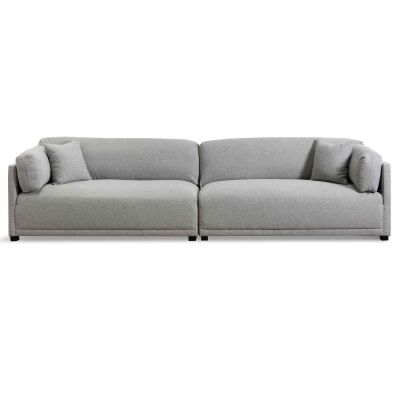 Royset Fabric Sofa, 4 Seater, Grey