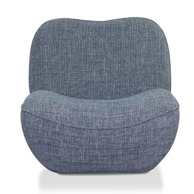 Hoboken Fabric Lounge Chair, Moss Blue