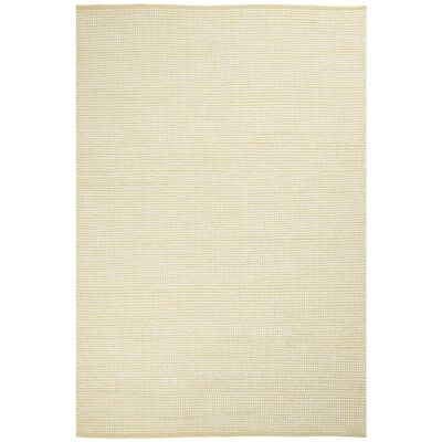 Loft Handwoven Felted Wool Rug, 115x165cm, Yellow