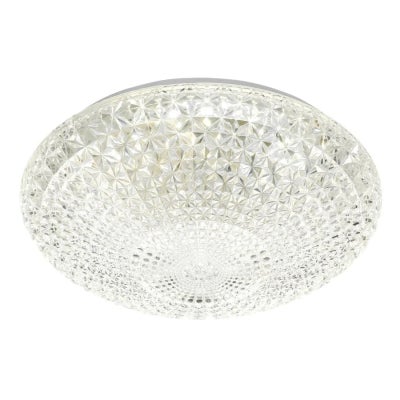 Lilac LED Oyster Ceiling Light, 32W, CCT