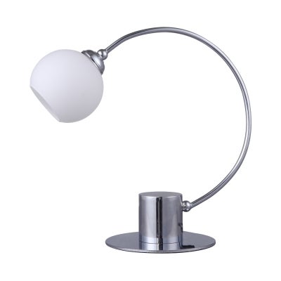 Penelope Metal & Glass Touch Table Lamp, Chrome