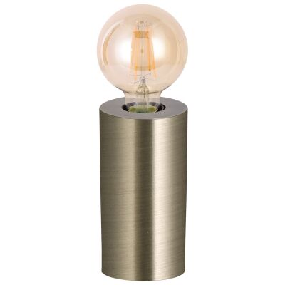 Marlo Metal Touch Table Lamp, Antique Brass
