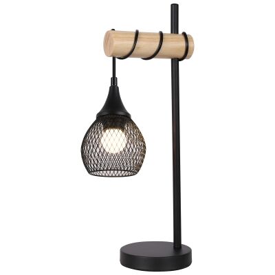 Lars Timber & Metal Table Lamp