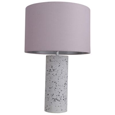 Britta Terrazzo Base Table Lamp, White