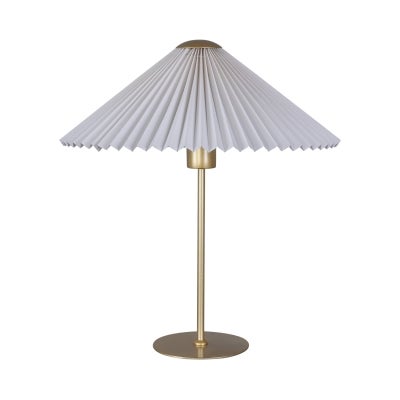Peck Pleated Shade Table Lamp