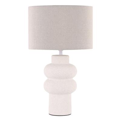 Isadora Ceramic Base Table Lamp, White