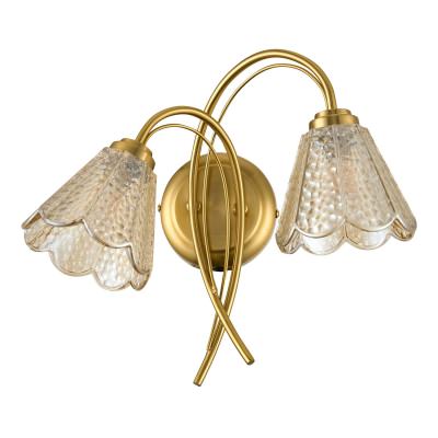 Coraline G9 LED Wall Light, Champagne / Brass