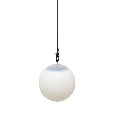 Luna IP44 Indoor / Outdoor Colour Changing LED Pendant Light, Solar & DC Powered