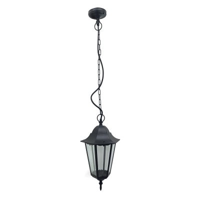 Adara IP44 Indoor / Outdoor Aluminum & Glass Pendant Light