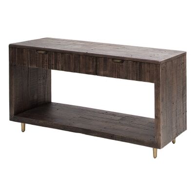 Lineo Reclaimed Timber Hall Table, 120cm