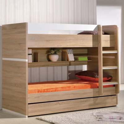 Magic Bunk Bed with Trundle, King Single
