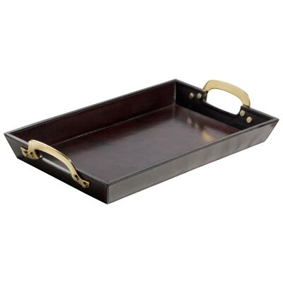 Carson Leather Tray