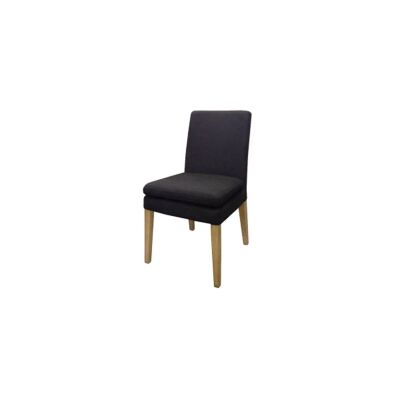 Norwood Fabric Dining Chair, Black