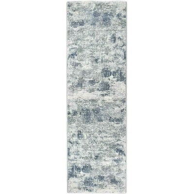 Oxford No.63596 Modern Runner Rug, 300x80cm, Blue