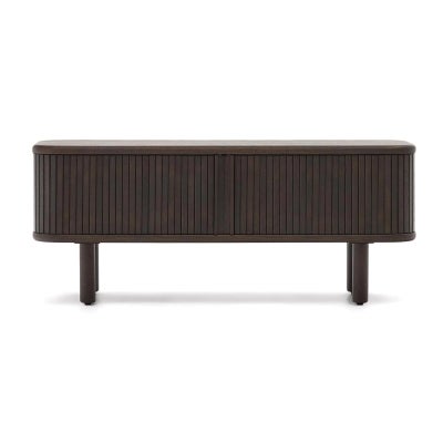 Lomix Ashwood 2 Door TV Unit, 120cm, Espresso