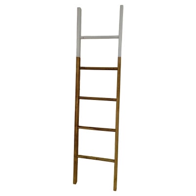 Evander Two Tone Fir Timber Ladder Display Rack