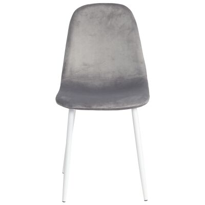 Searl Faux Leather Counter Stool, Grey