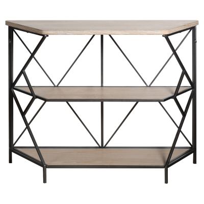 Lysandra Wood & Metal Display Shelf
