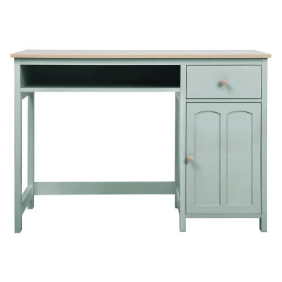 Dumonde Study Desk, 110cm, Pastel Green