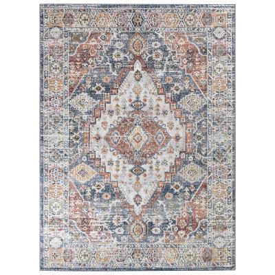 Medina No.0320 Bohemian Rug, 390x300cm, Navy / Multi