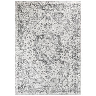Medina No.0321B Bohemian Rug, 330x240cm, Grey