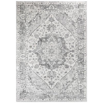 Medina No.0321B Bohemian Rug, 290x200cm, Grey