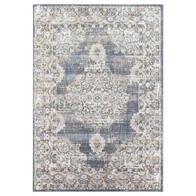 Medina No.A318A Bohemian Rug, 230x160cm, Navy
