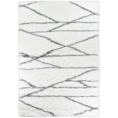 Cobi No.8741A Shag Rug, 150x80cm, White