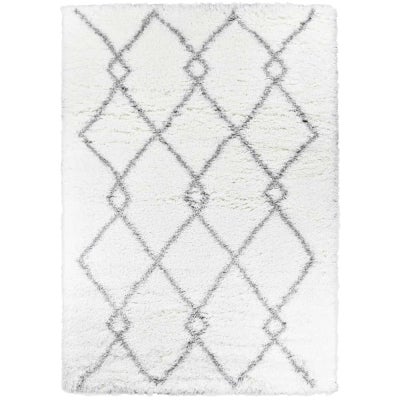 Cobi No.8744A Shag Rug, 330x240cm, White