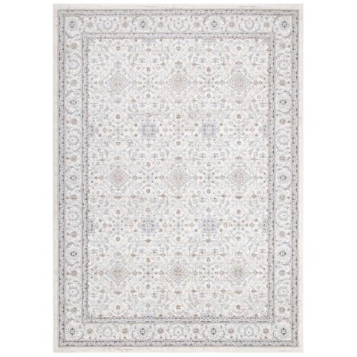 Maya Border Transitional Oriental Rug, 380x280cm