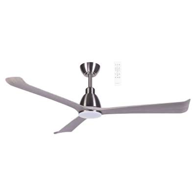 Martec Polo Indoor / Outdoor Smart DC Ceiling Fan with CCT Dimmable LED Light, 132cm/52
